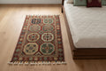 Afghan Tribal Turkmen in Red – Hand-Knotted Wool | 2x3